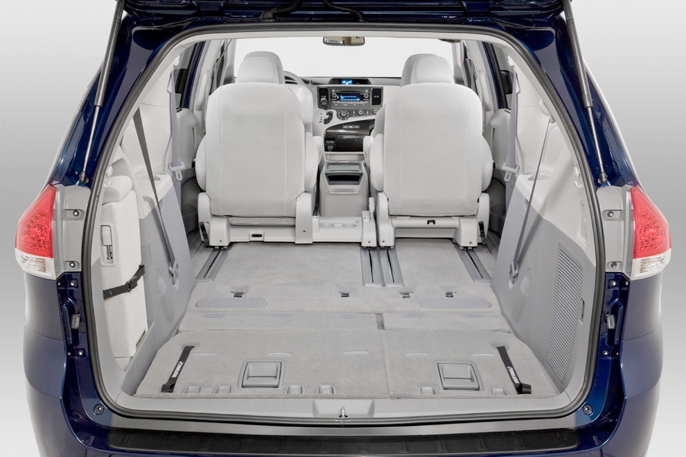 Top 167+ images dimensions toyota sienna In.thptnganamst.edu.vn