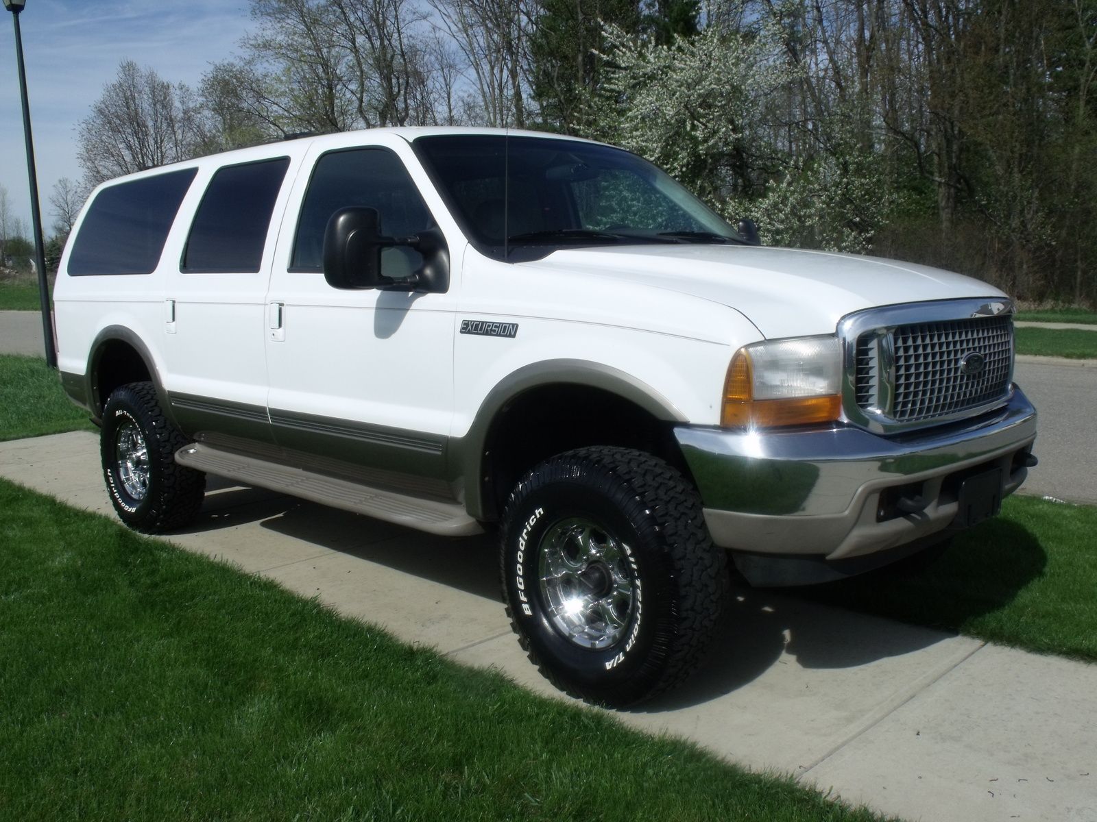 white ford excursion for sale