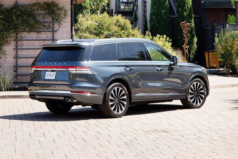2022 Lincoln Aviator 2022 Lincoln Aviator Black Label 060 Times, Top