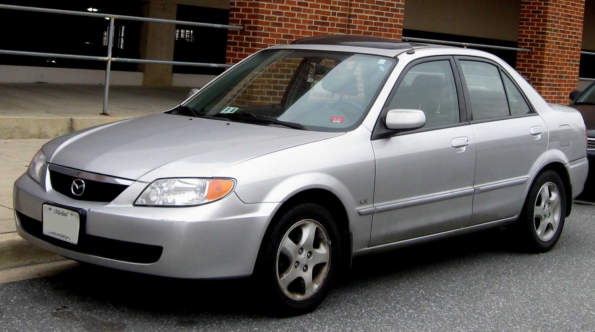 mazda protege 2000 конденсор