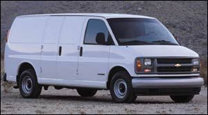 2002 chevy express van 3500